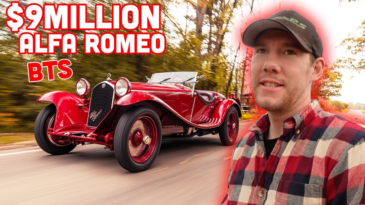 Shooting a $9M Alfa Romeo