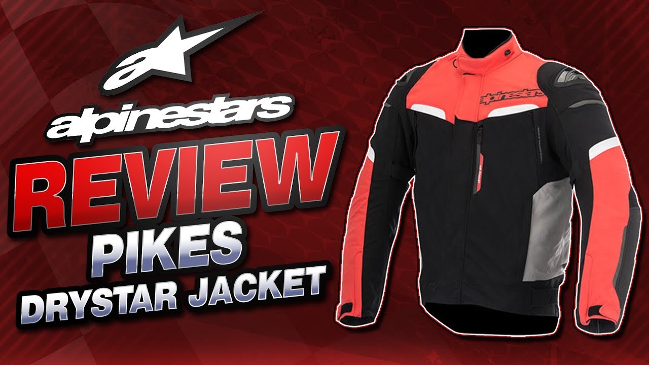 Alpinestars Pikes Drystar Textile Jacket Review from Sportbiketrackgear.com