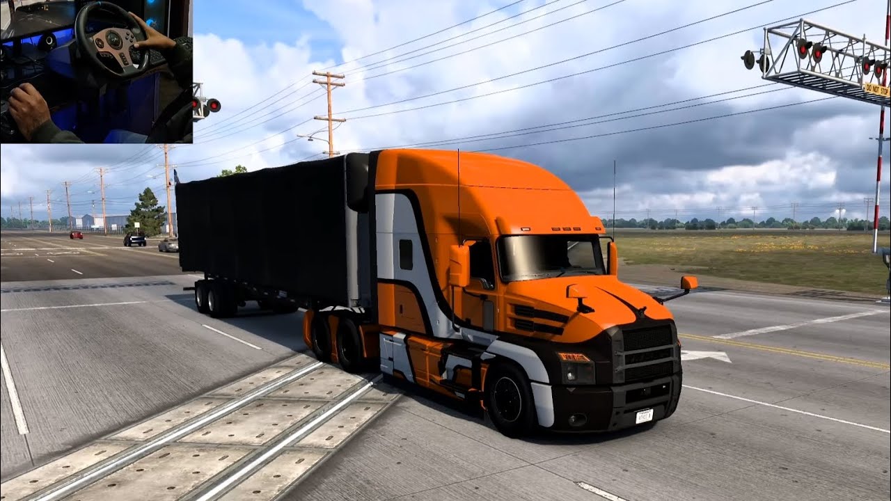 American Truck Simulator-Used Packaging Cargo (Clovis To Lubbock) !PXN V9 Gameplay !