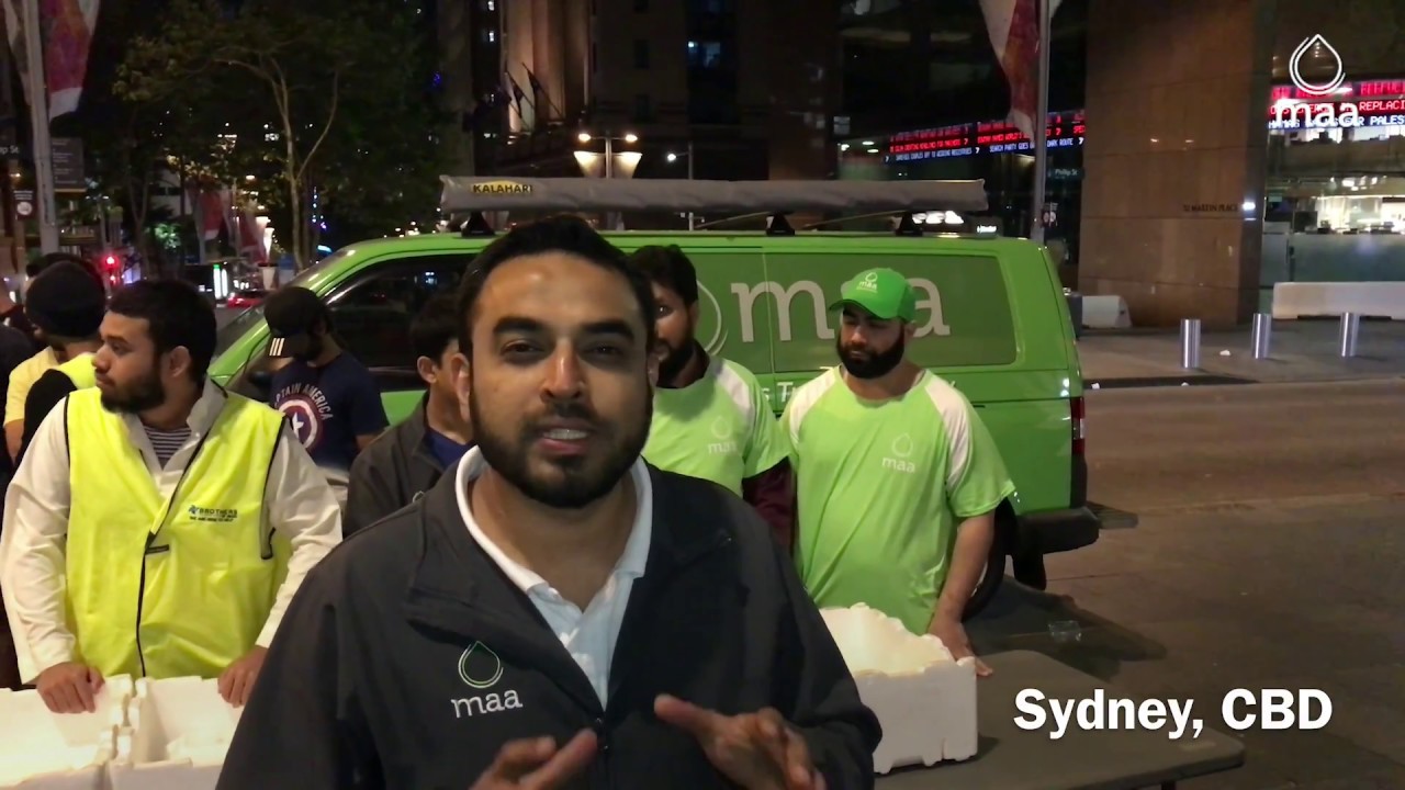 MAA at Martin Place, Sydney - Feeding the Homeless (Behind-the-scenes)