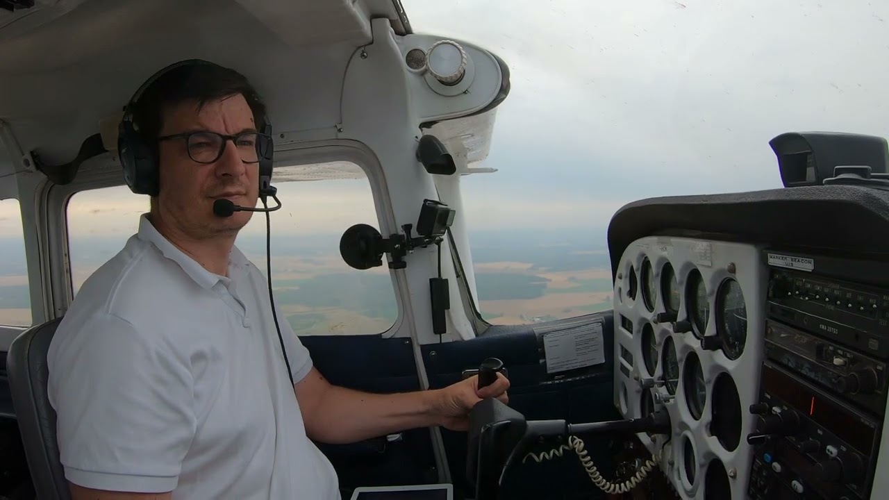 VFR Lognes-Etampes en Cessna 172