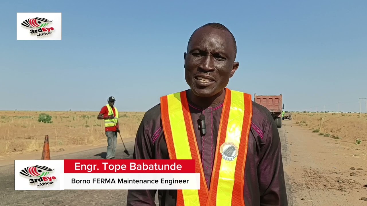 FERMA commenced major repair works on the Maiduguri–Dikwa highway 