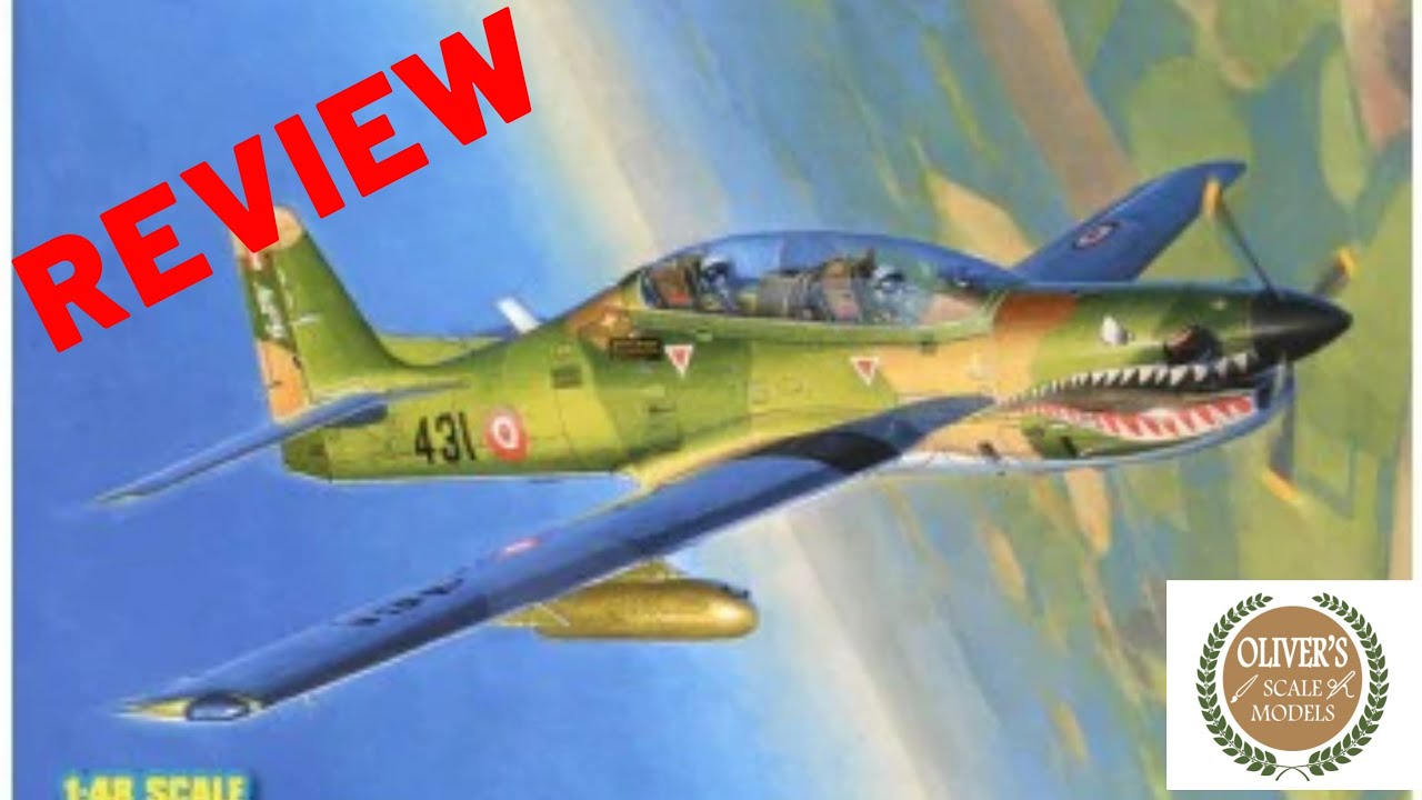 Review HOBBY BOSS EMB-312 TUCANO 1/48