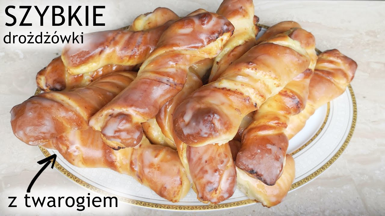 Paluchy drożdżowe z serem🧀