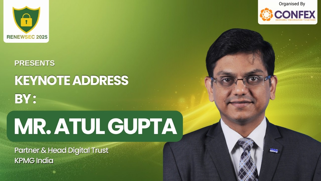 Keynote Address by Mr. Atul Gupta | Inaugural Session | RENEWSEC 2025