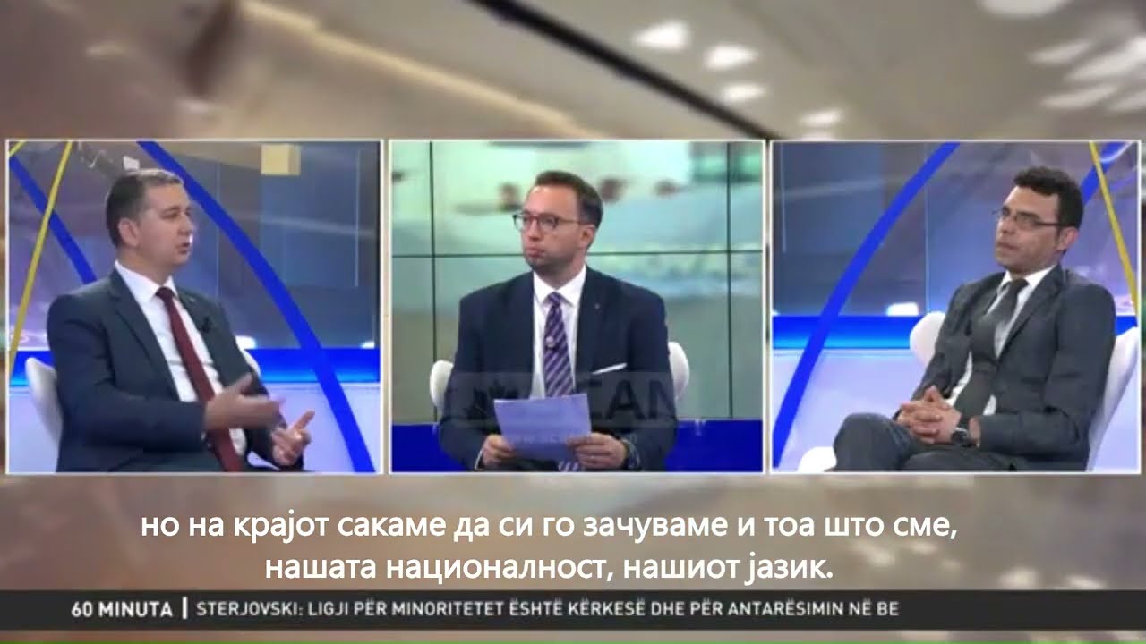 Стерјовски за СКАН ТВ: Македонците во Албанија заслужуваат достоинствен живот