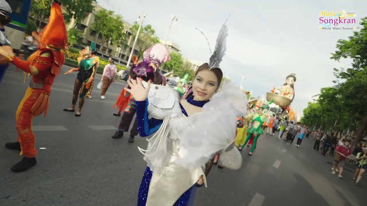 💦✨ ประมวลภาพความสุข งาน Maha Songkran World Water Festival 2025 ณ สนามหลวง 💐