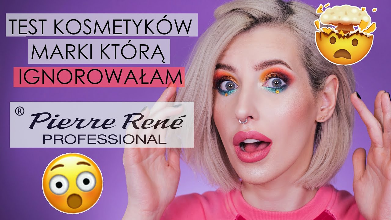 TEST KOSMETYKÓW MARKI KTÓRĄ IGNOROWAŁAM!- Pierre Rene😲- Hit czy Kit???