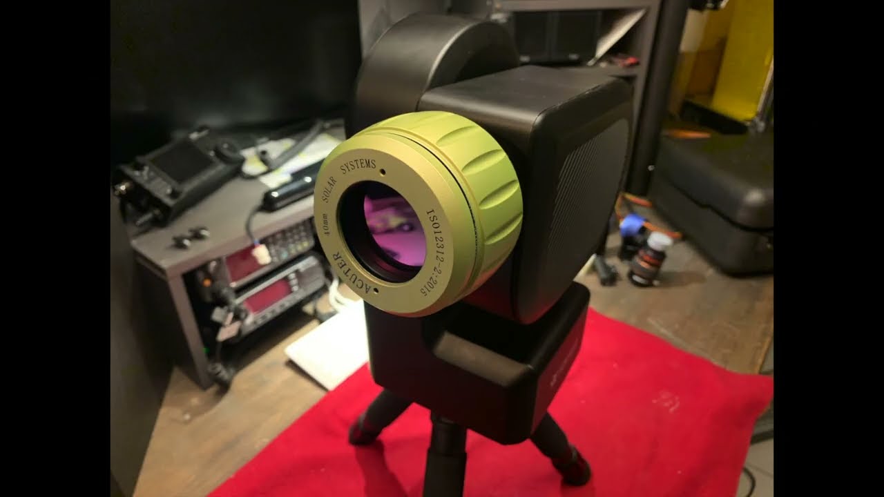 Umbau eines Seestar S50 zum H-Alpha Sonnenteleskop