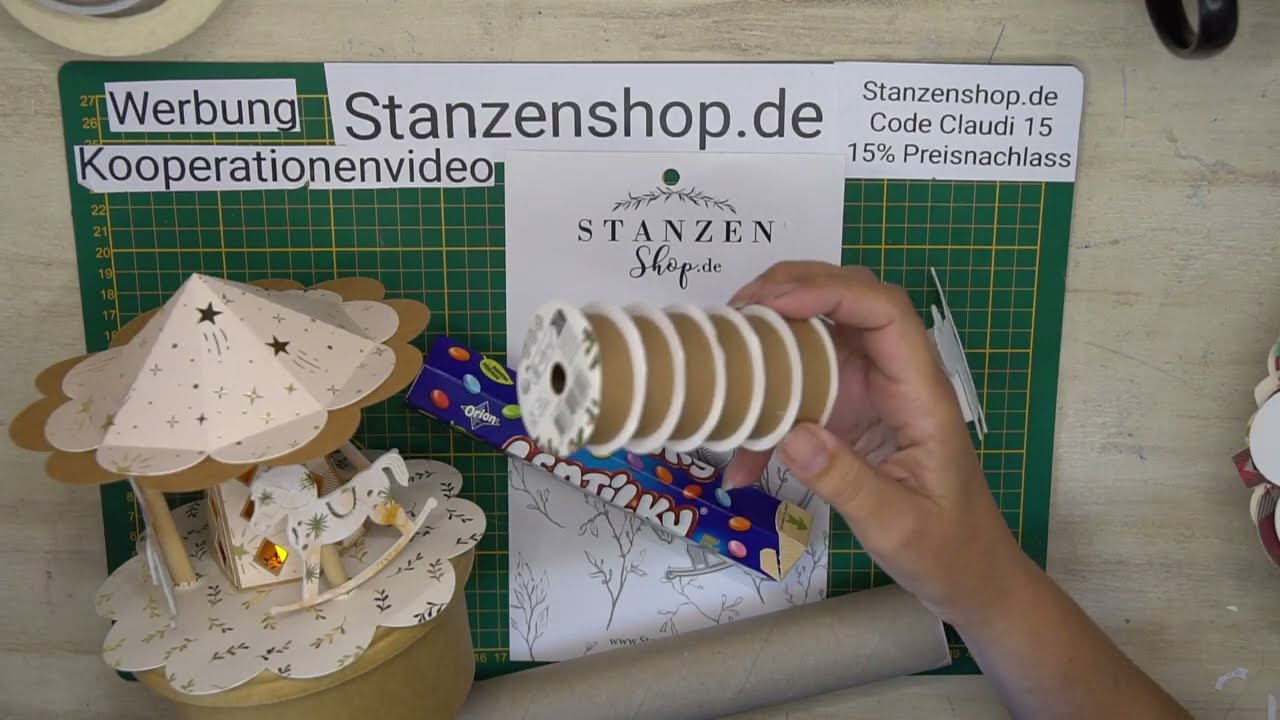 Schaukelpferd Karussell mit Stanze vom Stanzenshop.