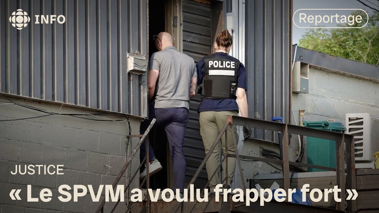 Vaste opération policière au Québec contre l’extorsion visant des restaurateurs