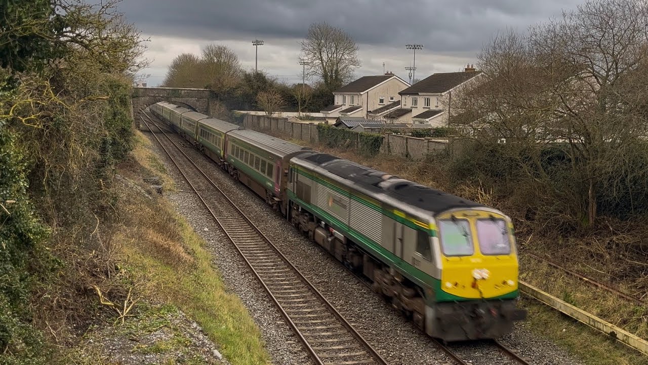 Afternoon Trains at Southgreen Rd, County Kildare