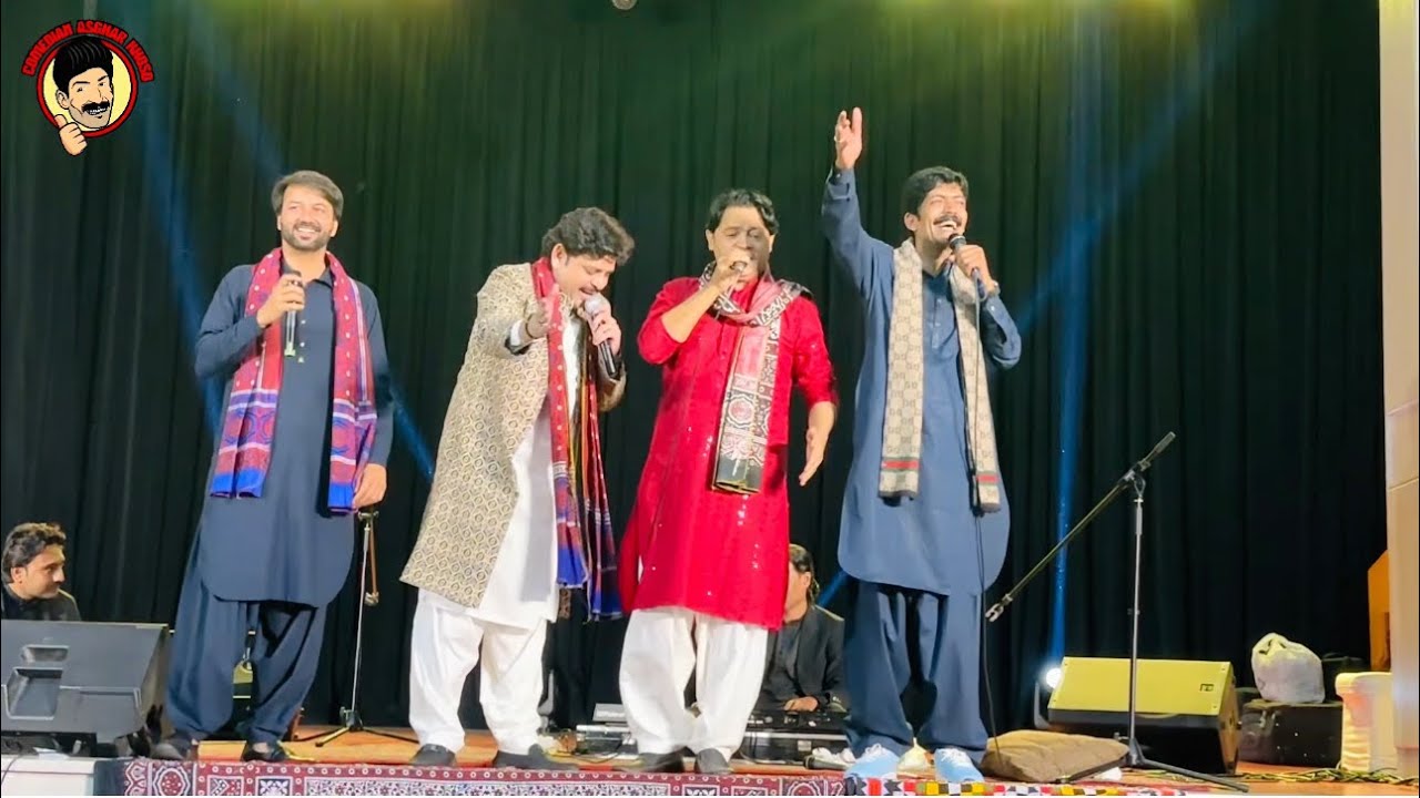 My Live Performance At Qatar Cultural sindhi Show ❤️ | New Video | Asghar khoso