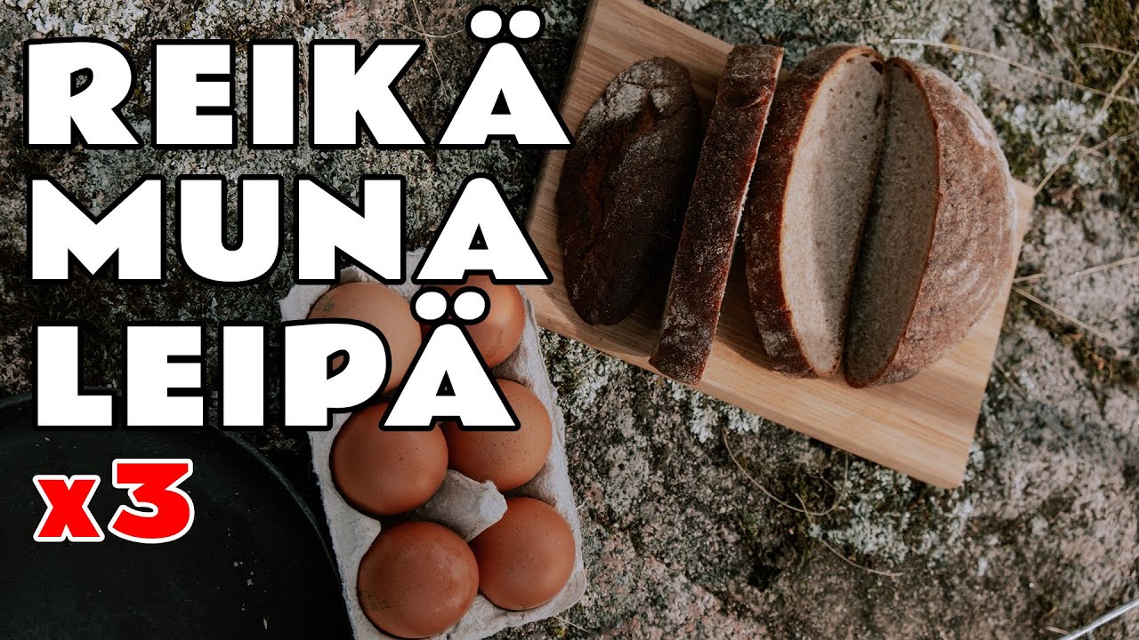Nopea munaleipä reijällä kolmella tapaa.