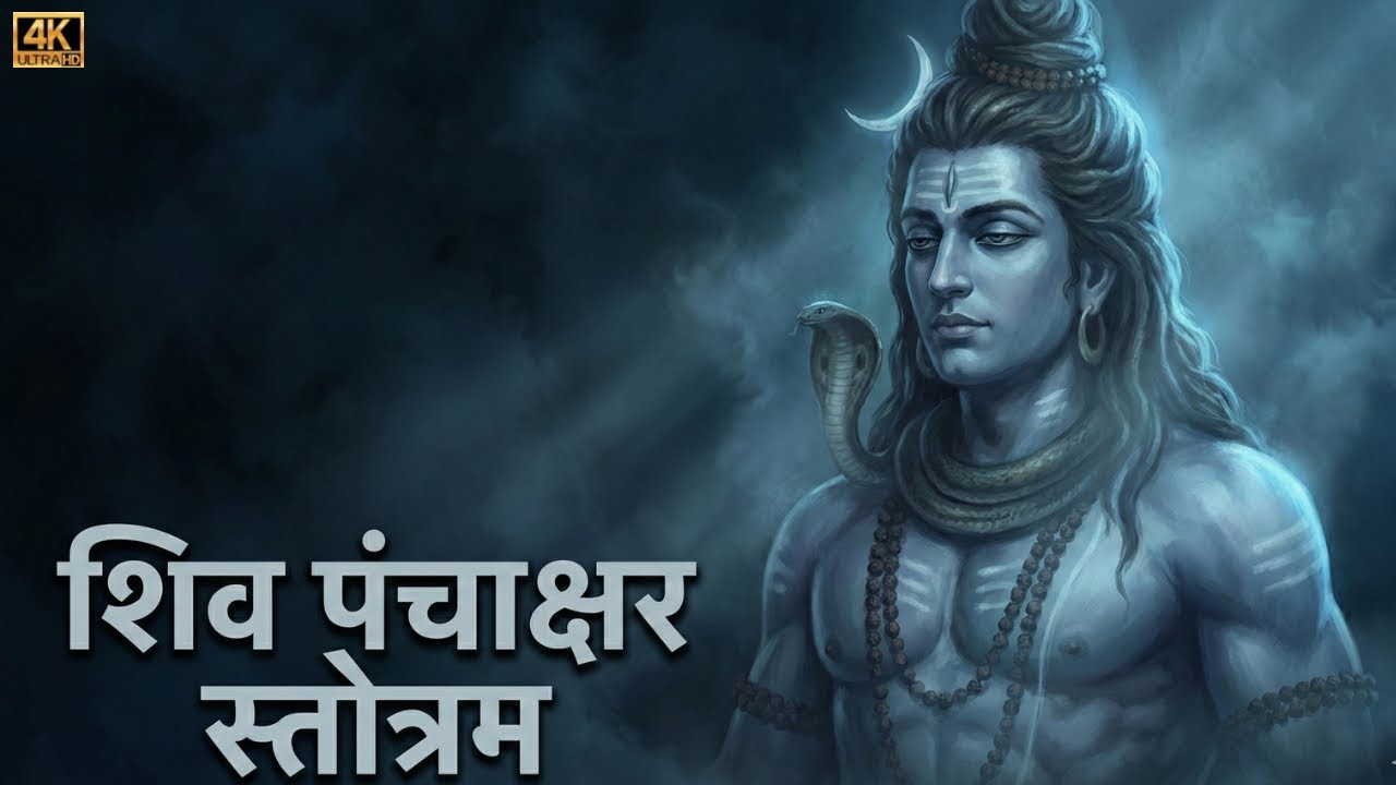 “Shiv Sent You This Video” शिव पंचाक्षर स्तोत्रम।Shiv Panchakshar Stotram With Lyrics #shiv 