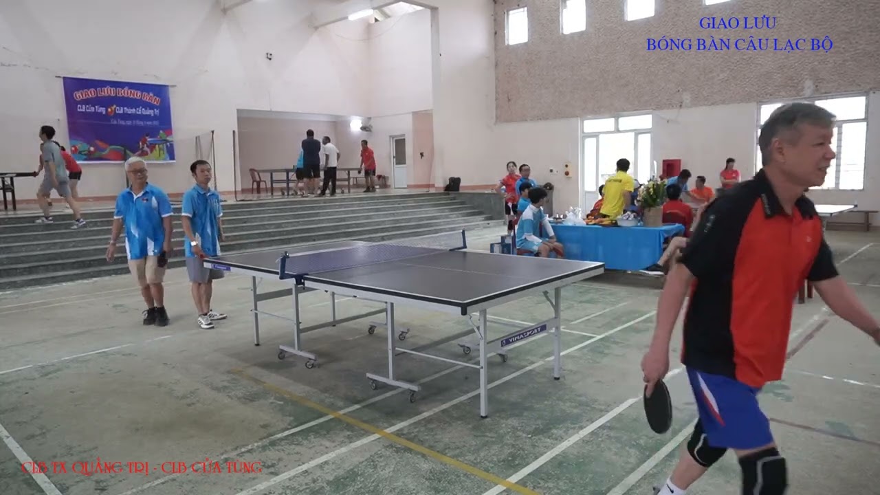 GIAO HỮU BÓNG BÀN GIỮA CLB CỬA TÙNG VÀ CLB TX QUẢNG TRỊ NĂM 2025