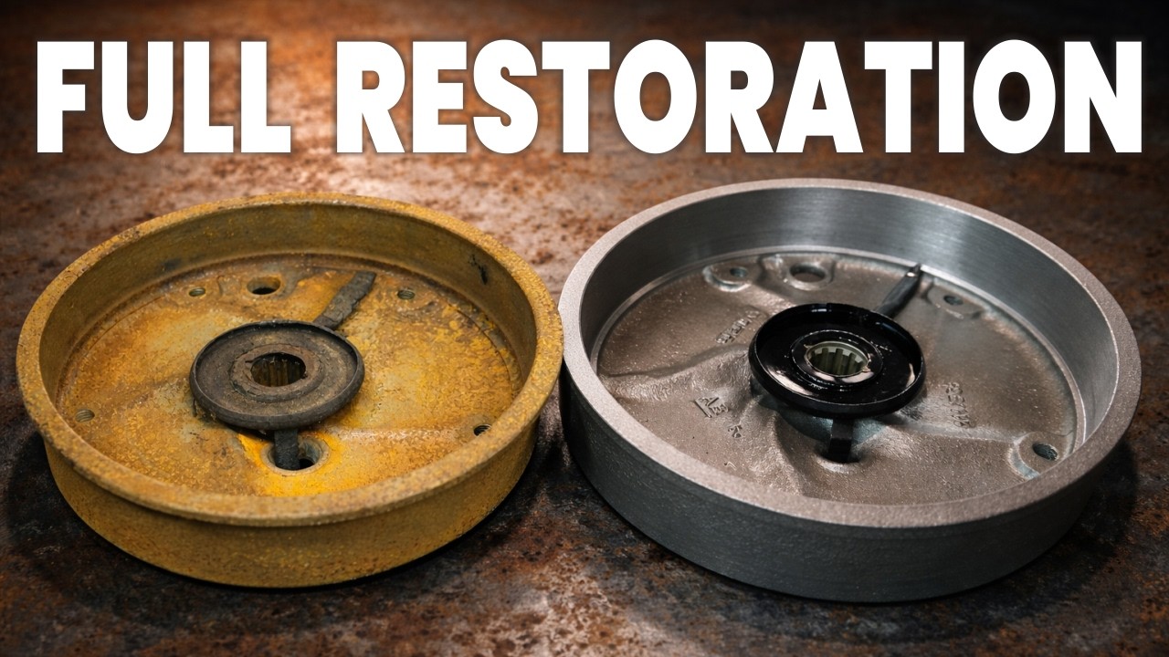 Drum Brake Restoration with Ceramic and Powder Coating!