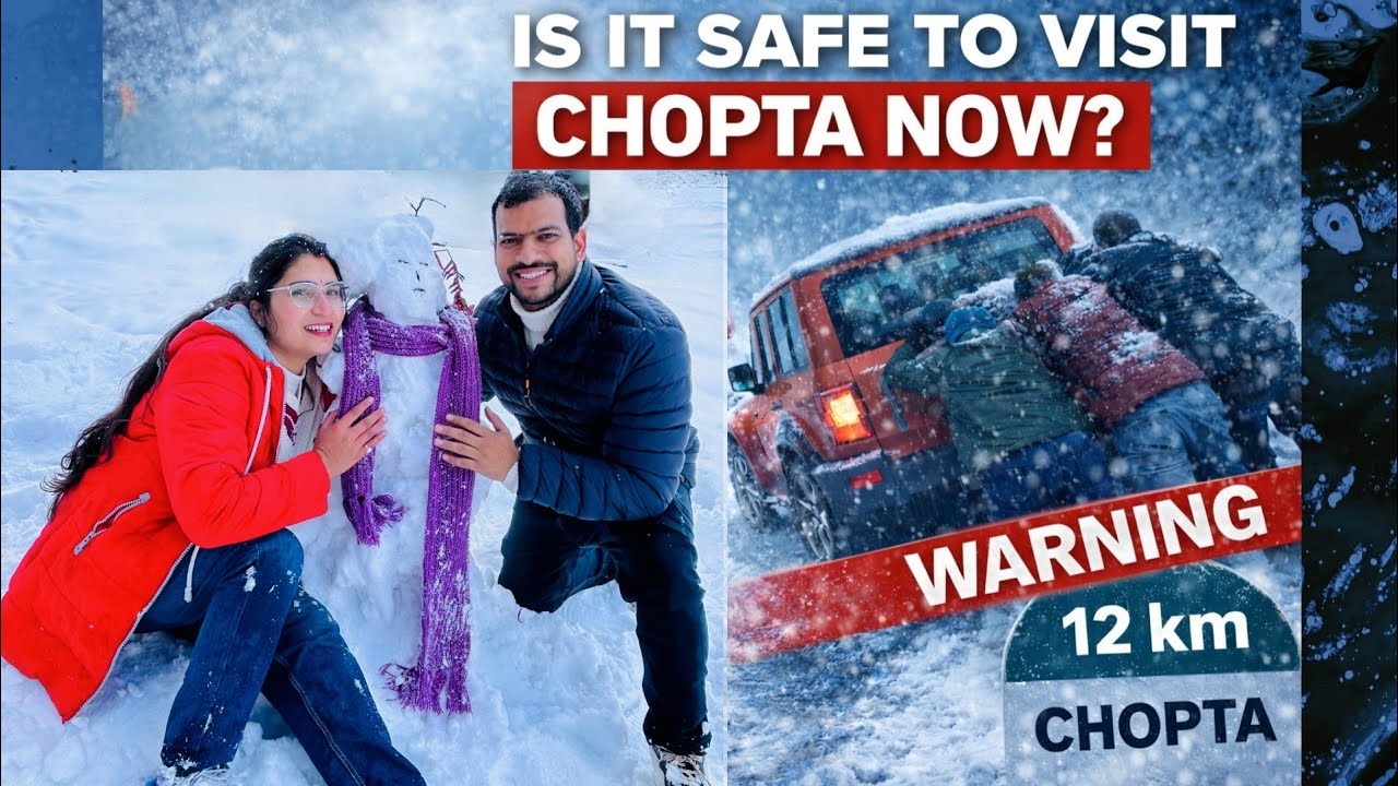Chopta in Snowfall ❄️ Safe to Visit Now? Full Travel Update