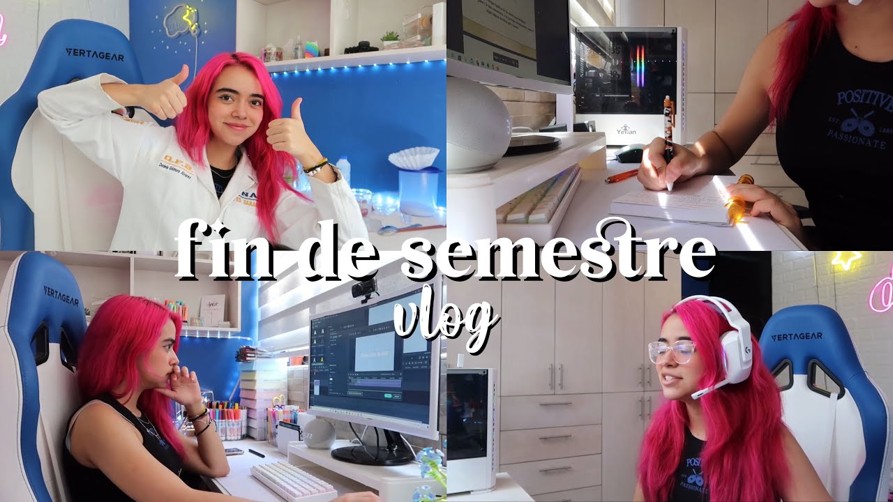 📒 vlog fin de semestre sin fallar en el intento  - DanielaGmr ✨