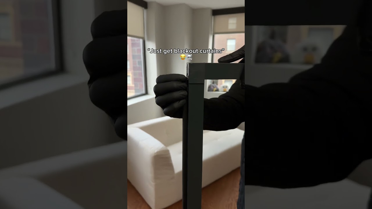 Just get blackout curtains? 🤔