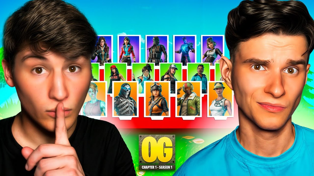 Fortnite GUESS WHO vs AlviVB in OG!
