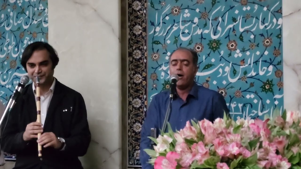 آواز و جواب آواز در گوشه مخالف سه گاه با نی استاد #مسیح_کبوتری و آواز استاد داوود حاج حیدری