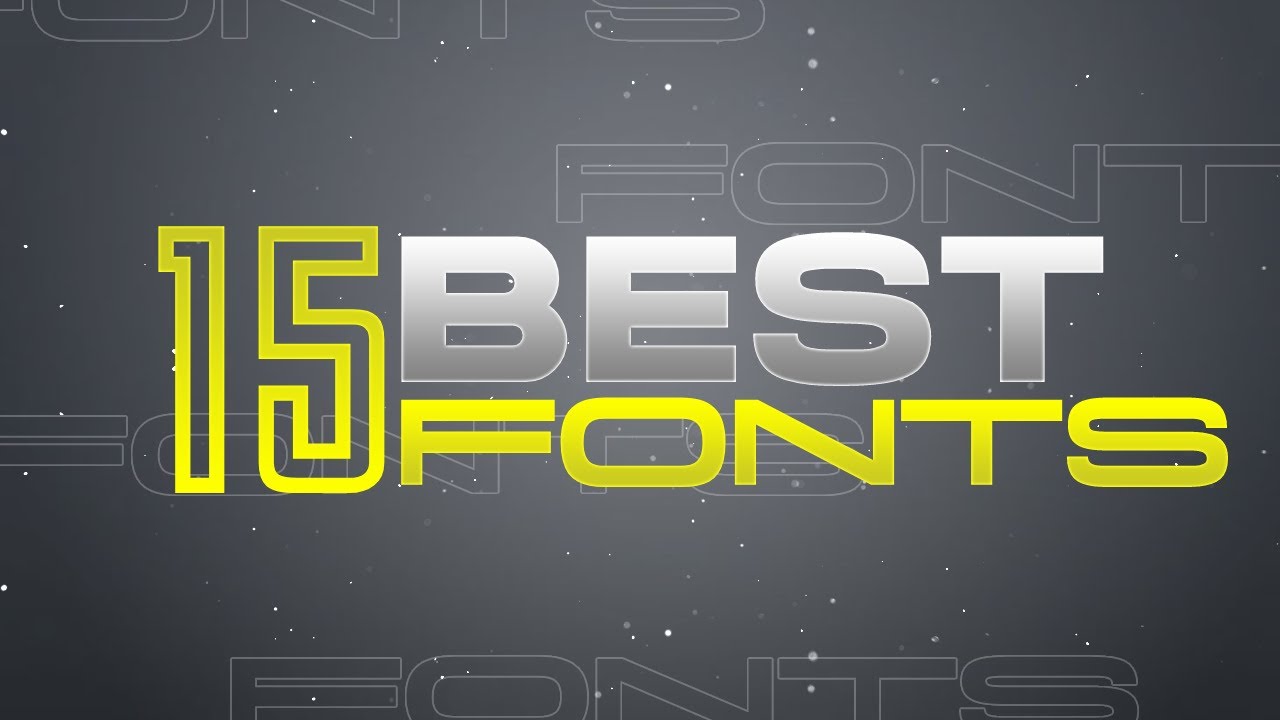 Best Fonts For Editors/Designers &bull; Part 1 &bull; VAPEG