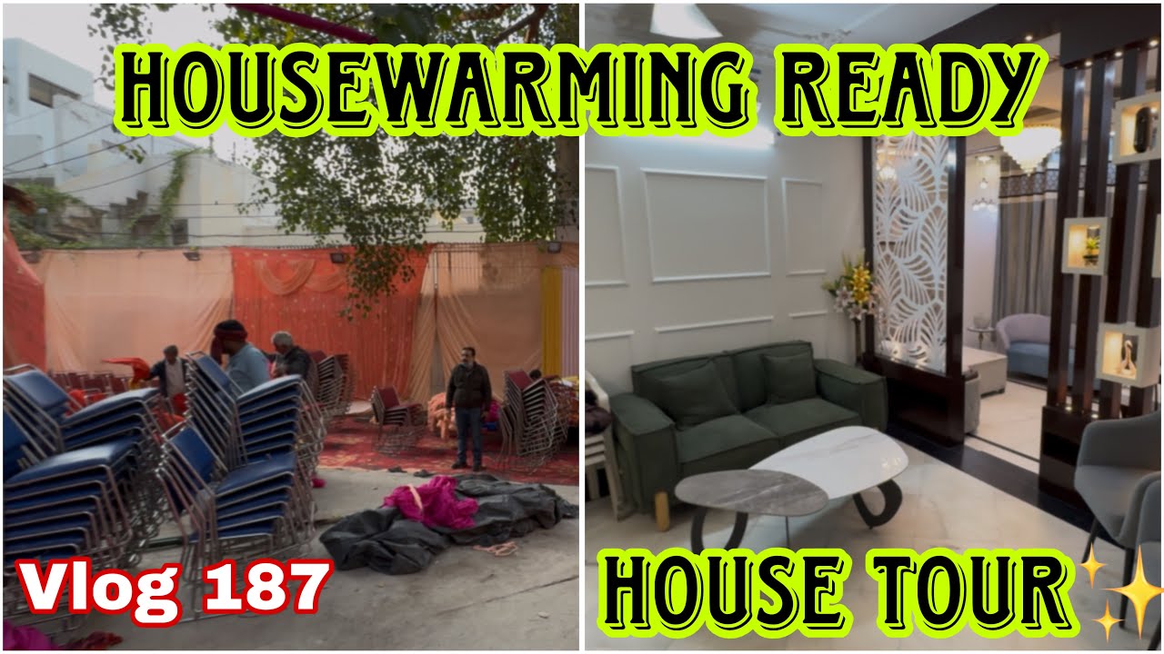 Housewarming Ready || House Tour✨ || Vlog 187 || Divinesoul Vlogs 