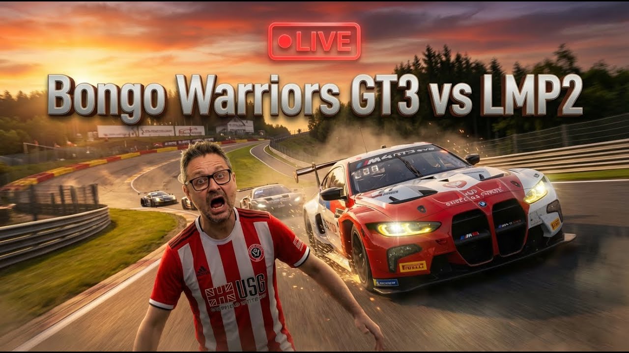 🔴 LIVE | CAN WE WIN AT SPA? | Bongo Warriors GT3 vs LMP2