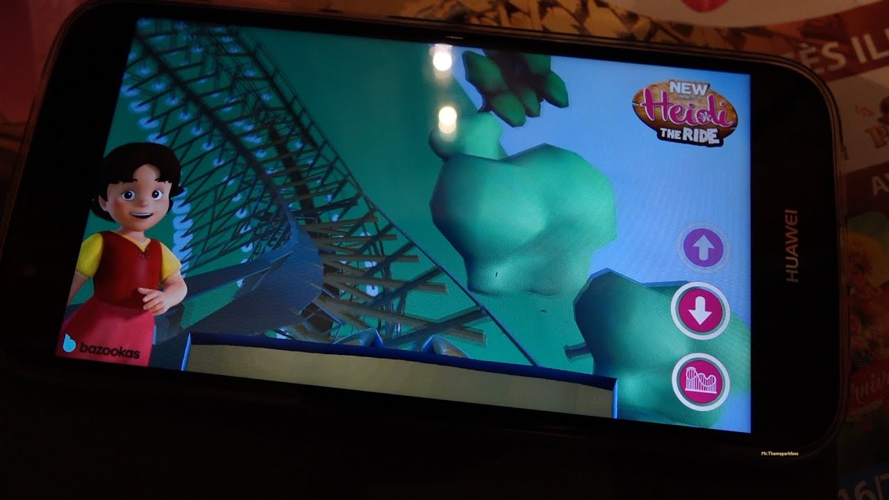 Heidi The Ride Virtuele rit Plopsaland De Panne 2016. :)