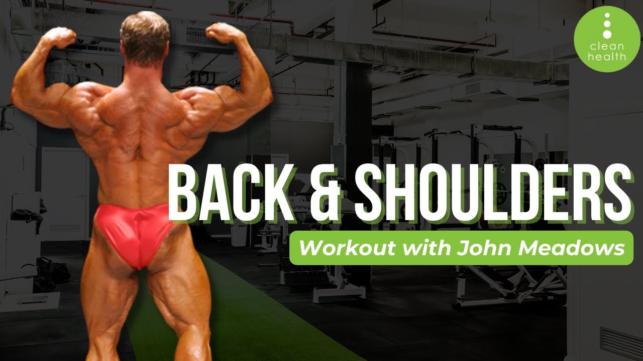 Back and Shoulders Workout with John Meadows