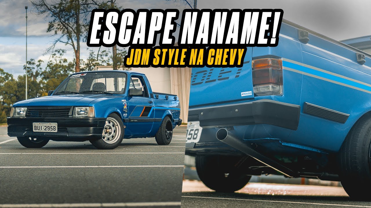 CHEVY DE DRIFT COM ESCAPE DIRETO! FICOU BOM?