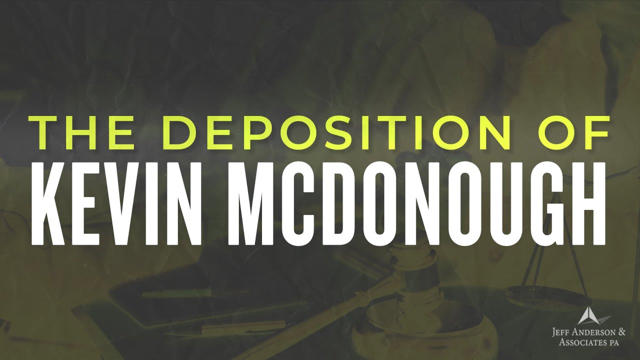 Deposition of Father Kevin McDonough on Alleged Cover-Up of Child Sexual Abuse