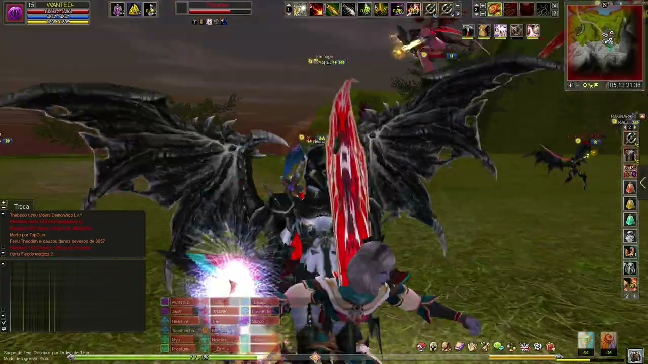 Shaiya PT Fawkes - Push Abyssal 20%, Boss Reseted ? - WANTED