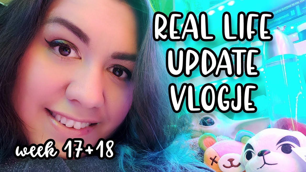 Real Life Update Vlogje (week 17+18 - 2022) // Mood swings, Feeststream, TwitchCon en Shoppen