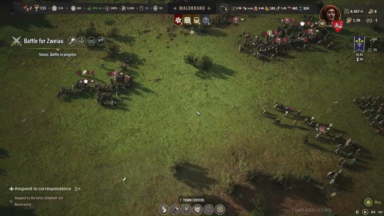 How to claim and settle another region in Manor Lords (battle included)