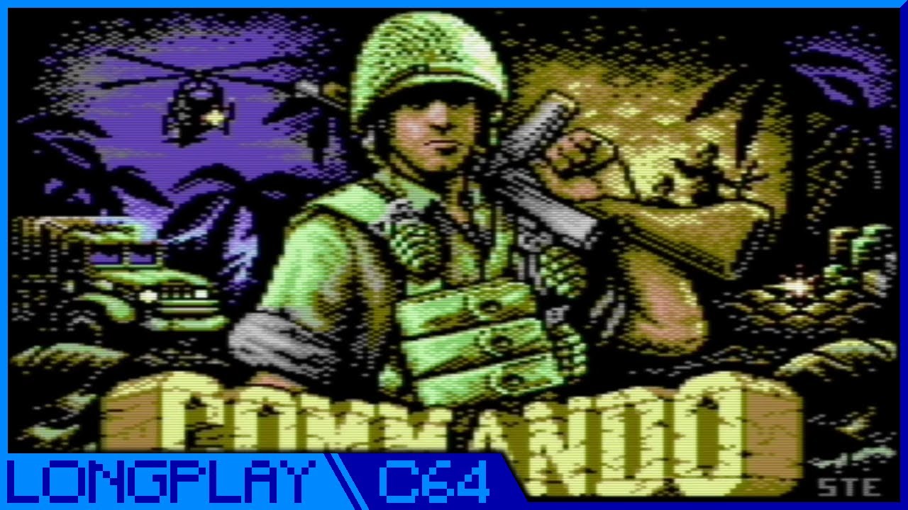 [C64] Commando Arcade - Longplay