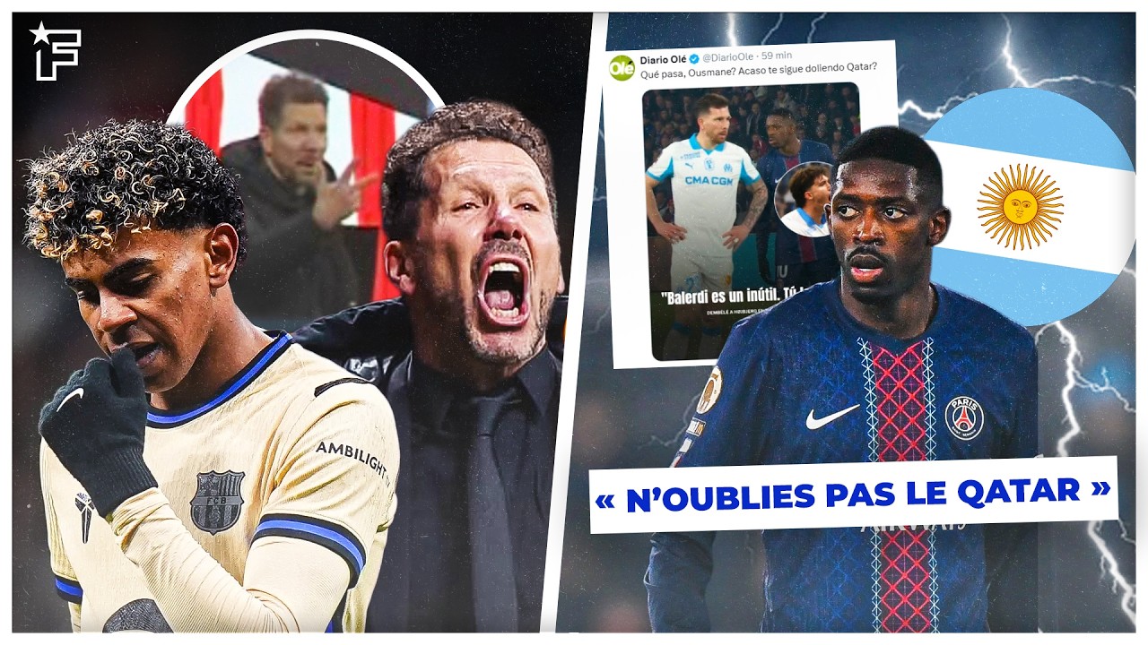 Diego Simeone HUMILIE Lamine Yamal, l'Argentine DÉMONTE Ousmane Dembélé | Revue de presse