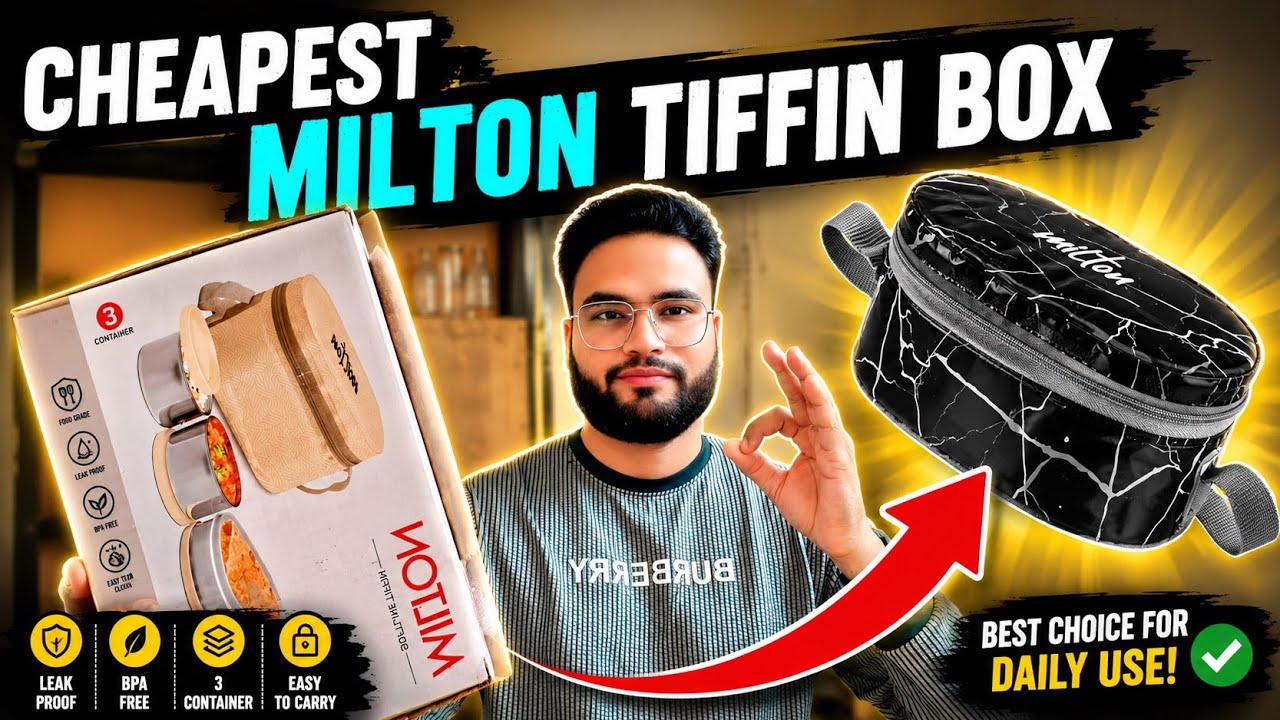 Best Tiffin Box For Office | Milton Executive Lunch Tiffin Box | Best Insulated Lunch Box