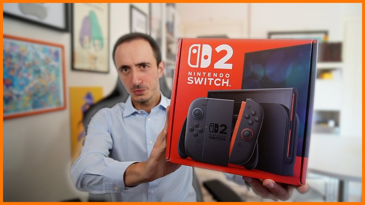 NINTENDO SWITCH 2 UNBOXING: LA CONSOLE CHE SEGNA LA FINE DI UN'ERA