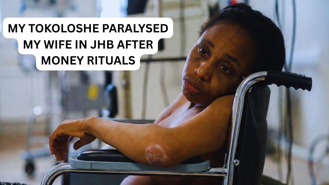 MY TOKOLOSHE PARALYSED MY WIFE IN JHB AFTER MONEY RITUALS