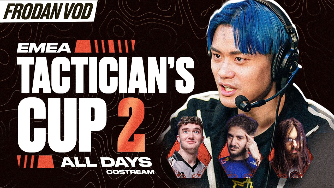 EMEA Tactician’s Cup 2 Costream ALL DAYS Ft. Jedusor, Canbizz, and Skipaeus! | Frodan Set 16 VOD