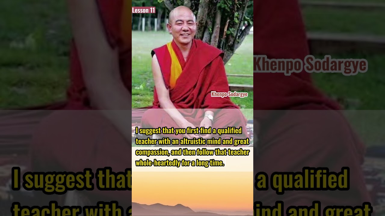 How to Follow a Dharma Teacher