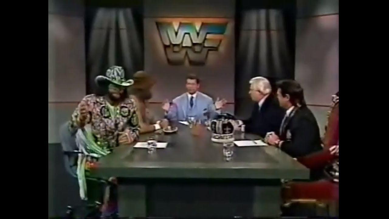 Macho Man Randy Savage guests on Prime Time Wrestling (12-28-1992)
