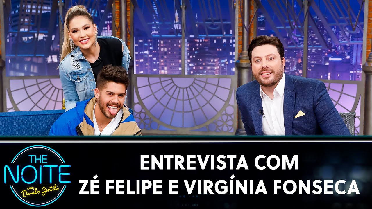 Entrevista com Zé Felipe e Virgínia Fonseca | The Noite (02/09/20)
