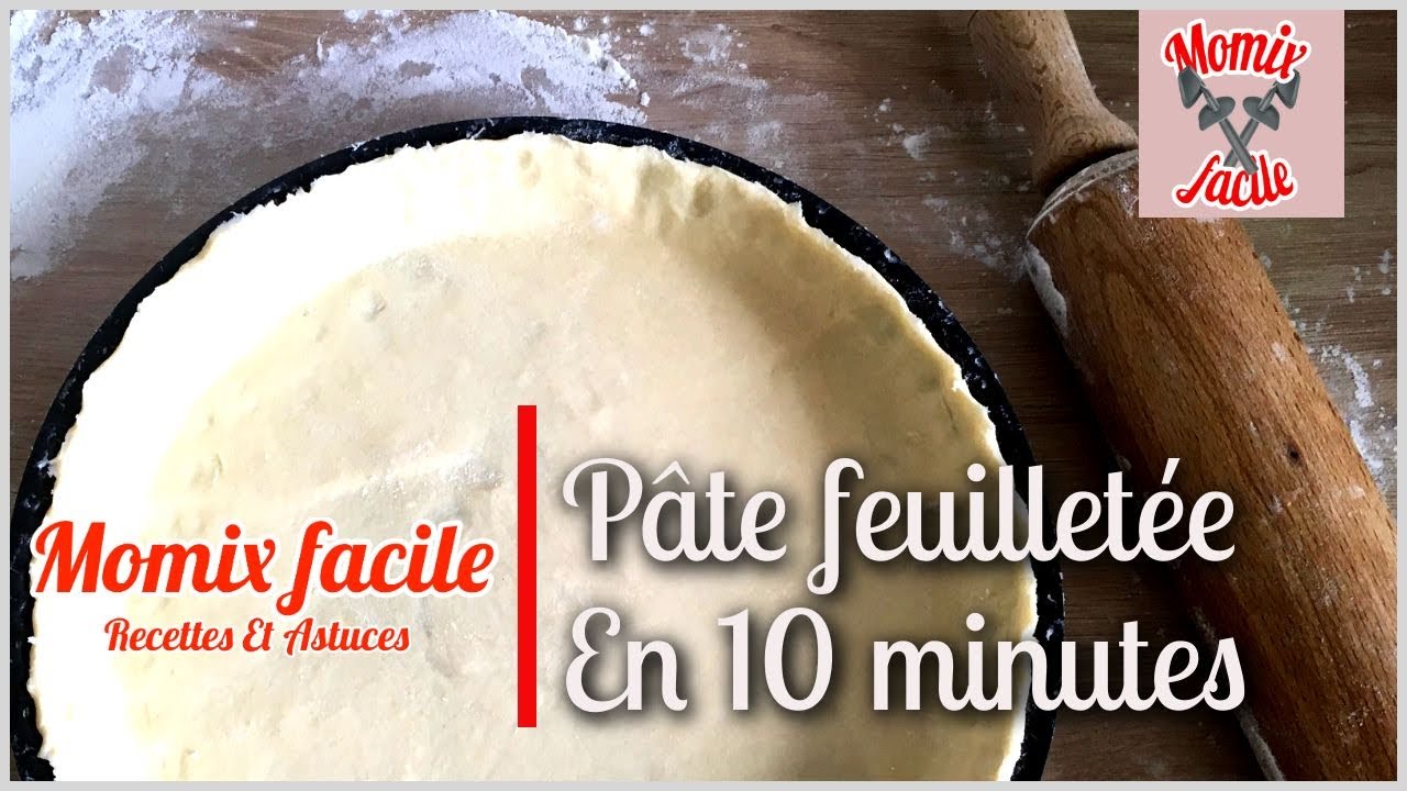 Pâte feuilletée en 10 minutes au Thermomix