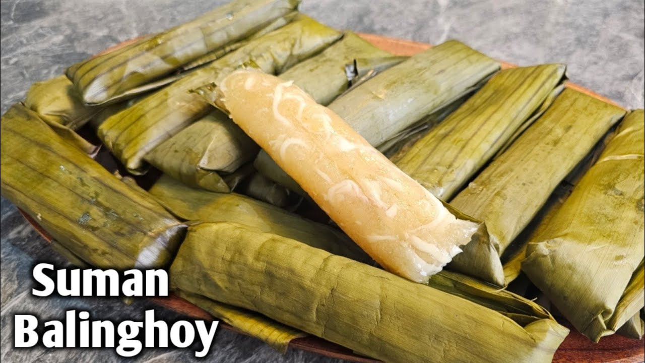 Suman Balinghoy The best na pang meryenda