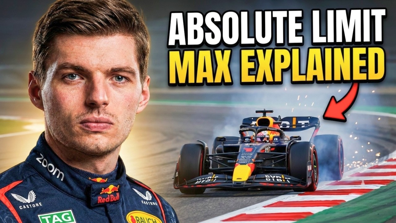 How Verstappen Controls a Car at the Absolute Limit — Explained