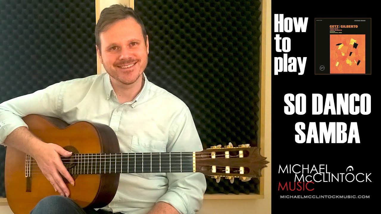 How to play So Danco Samba/Jazz 'n' Samba | Como tocar So Danço Samba | Guitar Tutorial