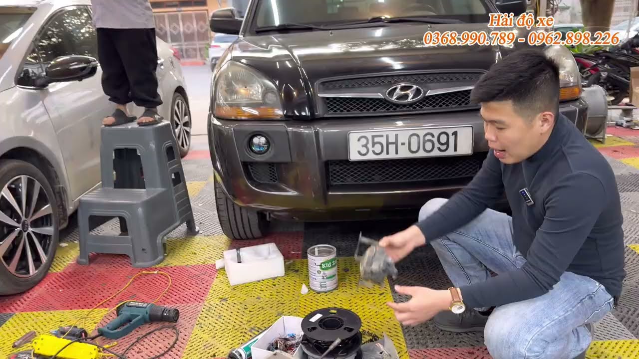 Đèn Trợ Sáng AOZOOM EX3 Cho KIA Sportage | Review & Test Ánh Sáng Thực Tế